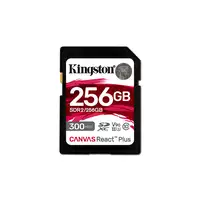 Kingston Technology 256GB Canvas React Plus SDXC UHS-II 300R/260W U3 V90