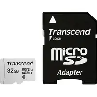 Transcend microSDHC 300S 32GB NAND Clase 10