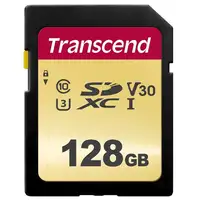 Transcend 128GB UHS-I U3 SD SDXC Clase 10