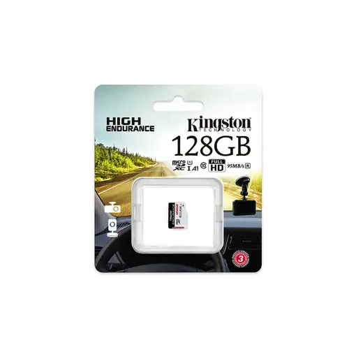 Kingston Technology High Endurance 128 GB MicroSD UHS-I Clase 10