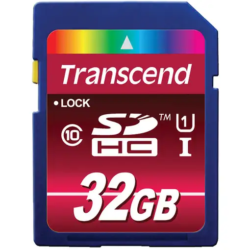 Transcend 32GB SDHC CL 10 UHS-1 MLC Clase 10