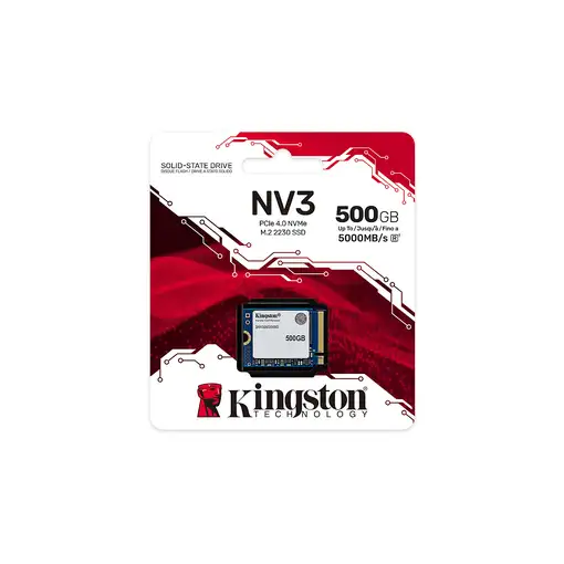 Kingston Technology 500G NV3 M.2 2230 NVMe SSD