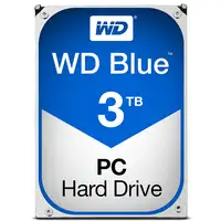 Western Digital Blue disco duro interno 3 TB 5400 RPM 64 MB 3.5" Serial ATA III