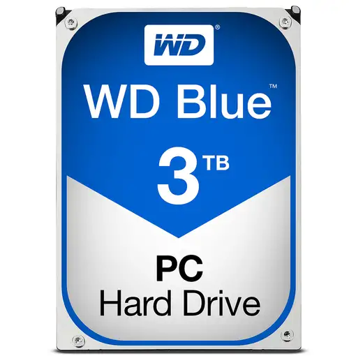 Western Digital Blue disco duro interno 3 TB 5400 RPM 64 MB 3.5" Serial ATA III Western Digital Blue disco duro interno 3 TB 5400 RPM 64 MB 3.5" Serial ATA III