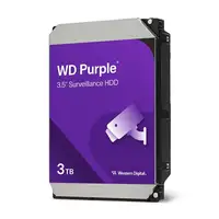Western Digital Purple disco duro interno 3 TB 5400 RPM 128 MB 3.5" Serial ATA III