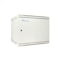 Extralink Armario rackmount 9U 600x600 ASP Gris montaje en la pared