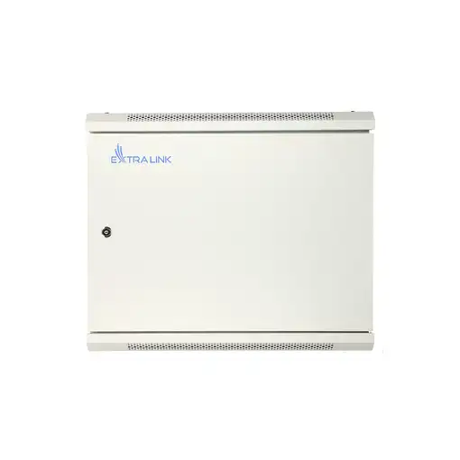 Extralink Armario rackmount 9U 600x600 ASP Gris montaje en la pared