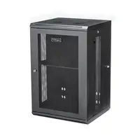 StarTech.com Armario Rack de Pared para Servidores 18U 19" 4 Columnas y Estante 1U