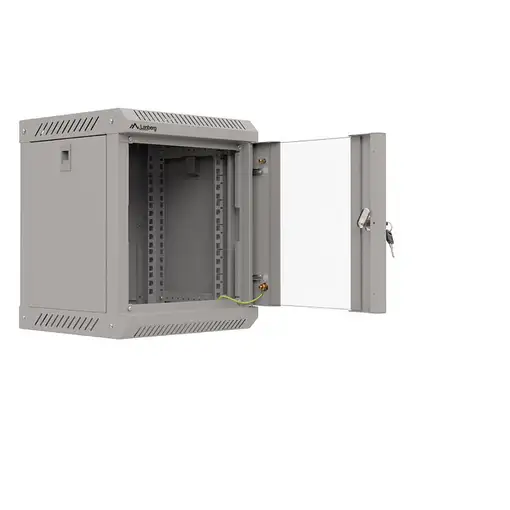 Lanberg WF11-3306-10S armario rack 6U Bastidor de pared Gris