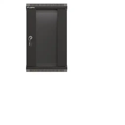Lanberg WF11-3309-10B armario rack 9U Bastidor de pared Negro