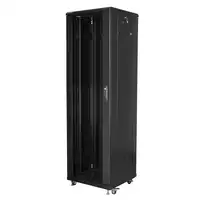 Lanberg FF01-6642-12B armario rack 42U Rack o bastidor independiente Negro
