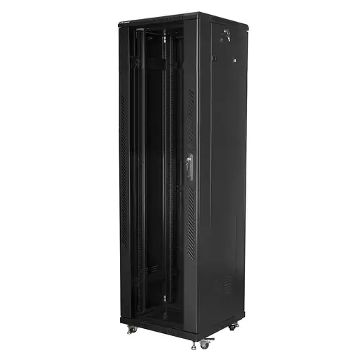 Lanberg FF01-6642-12B armario rack 42U Rack o bastidor independiente Negro