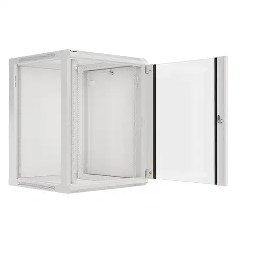 Lanberg WF01-6615-10S armario rack 15U Bastidor de pared Gris