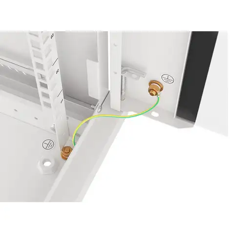 Lanberg WF01-6615-10S armario rack 15U Bastidor de pared Gris