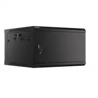 Lanberg WF01-6606-00B armario rack 6U Bastidor de pared Negro