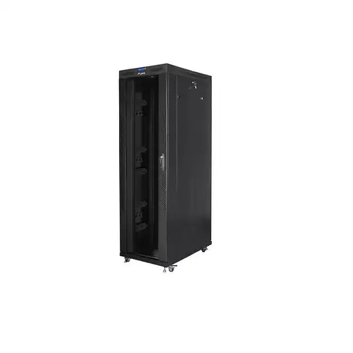 Lanberg FF01-8242-12BL armario rack 42U Rack o bastidor independiente Negro