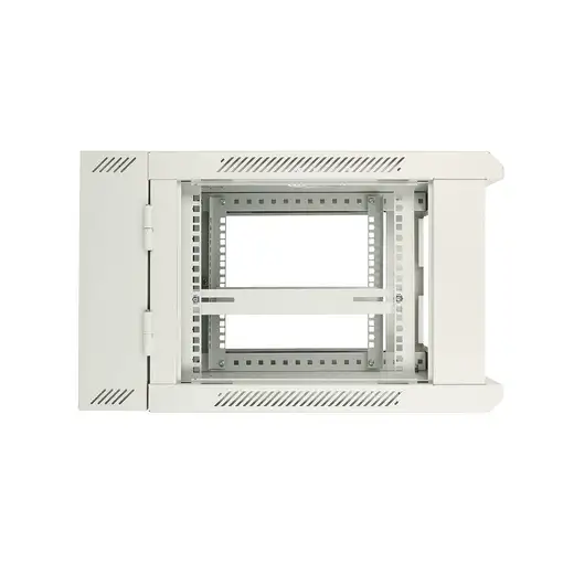 Extralink Armario rackmount 6U 600x600 AZH Gris montaje en la pared, tipo swing