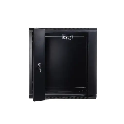 Digitus DN-WU19 12U/450/B armario rack Bastidor de pared Negro