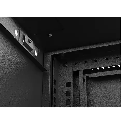 Lanberg WF03-5306-10B armario rack 6U Bastidor de pared Negro