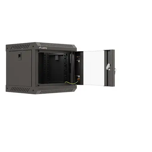 Lanberg WF11-3304-10B armario rack 4U Bastidor de pared Negro