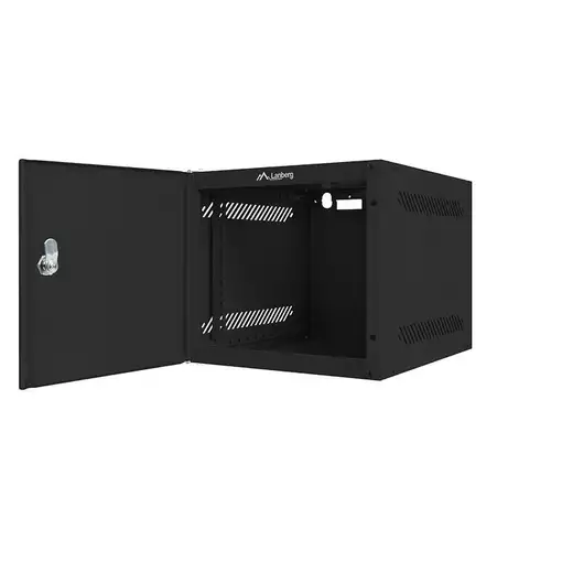 Lanberg WF10-2306-00B armario rack 6U Bastidor de pared Negro
