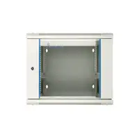 Extralink Armario rackmount 12U 600x600 AZH Gris montaje en la pared, tipo swing