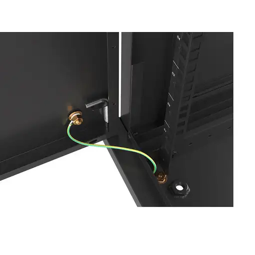 Lanberg WF01-6406-00B armario rack 6U Bastidor de pared Negro