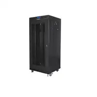 Lanberg FF01-6627-23BL armario rack 27U Rack o bastidor independiente Negro