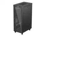 Lanberg FF01-6032-12BL armario rack 32U Bastidor para instalación en suelo Negro