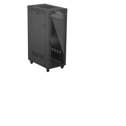 Lanberg FF01-6032-12BL armario rack 32U Bastidor para instalación en suelo Negro