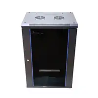 Extralink Armario rackmount 15U 600x600 Negro montaje en la pared