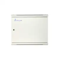 Extralink Armario rackmount 12U 600x600 ASP Gris montaje en la pared