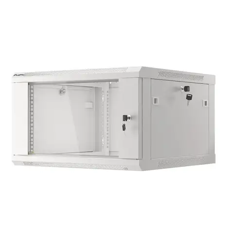 Lanberg WF01-6606-10S armario rack 6U Bastidor de pared Gris