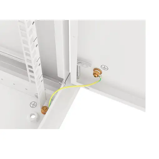 Lanberg WF01-6412-00S armario rack 12U Bastidor de pared Gris