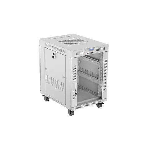 Lanberg FF01-6815-12SL armario rack 15U Rack o bastidor independiente Gris