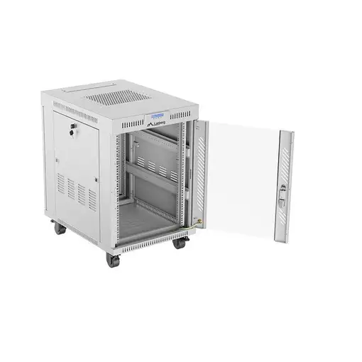 Lanberg FF01-6815-12SL armario rack 15U Rack o bastidor independiente Gris