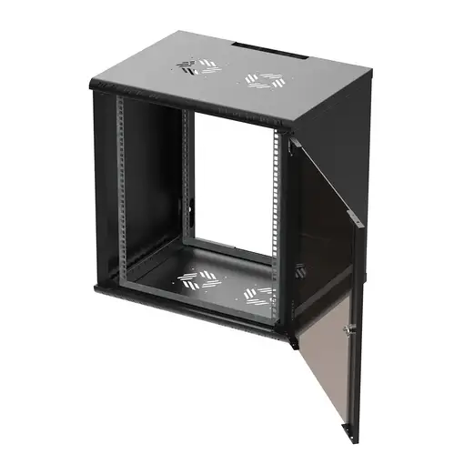 Extralink Armario rackmount Premium 12U 600x450 Negro Montaje sin herramientas