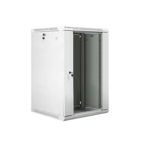 Lanberg WF01-6618-10S armario rack 18U Bastidor de pared Gris