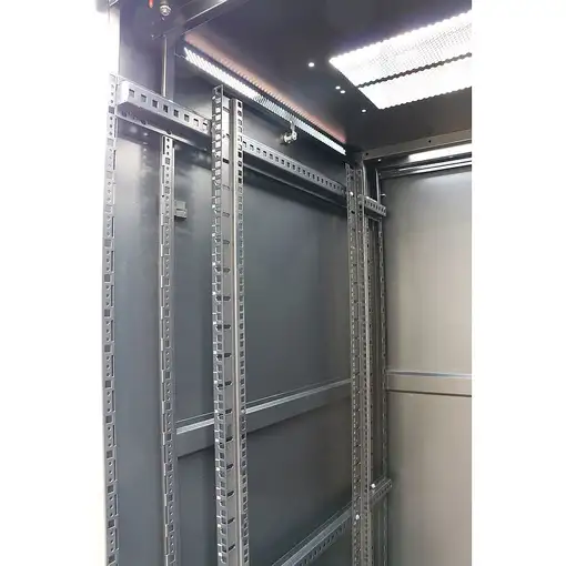 Extralink Armario rackmount 42U 600x1000 Negro de pie