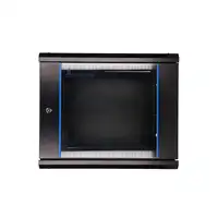 Extralink Armario rackmount 9U 600x450 Negro montaje en la pared
