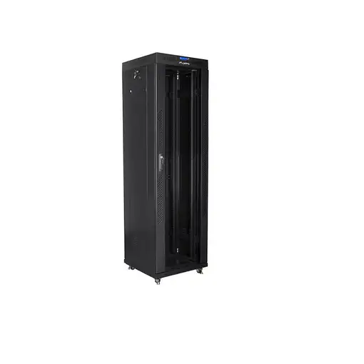 Lanberg FF01-6642-12BL armario rack 42U Rack o bastidor independiente Negro