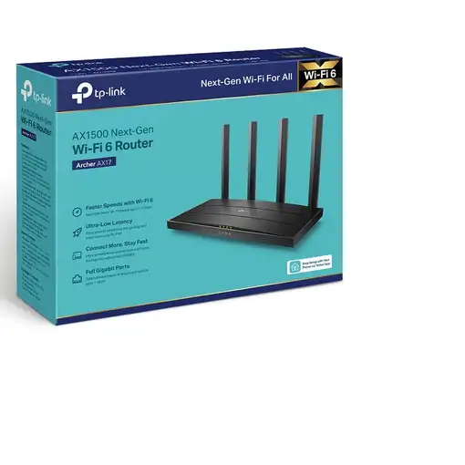 TP-Link Archer AX17 router inalámbrico Gigabit Ethernet Doble banda