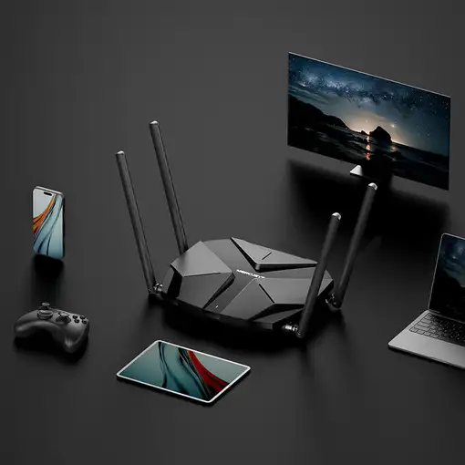 Mercusys AX3000 router inalámbrico Gigabit Ethernet Doble banda (2,4 GHz / 5 GHz)