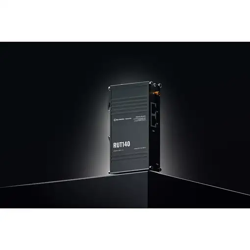 Teltonika Enrutador industrial RUT140 2x RJ45 100Mbps, IP30