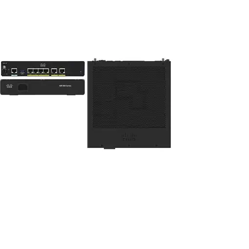 Cisco C921-4P router Gigabit Ethernet Negro