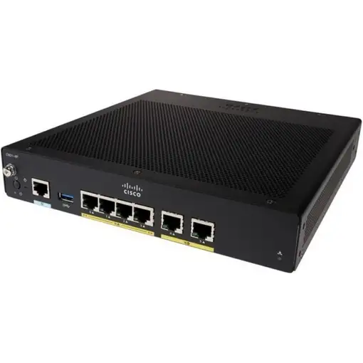 Cisco C921-4P router Gigabit Ethernet Negro