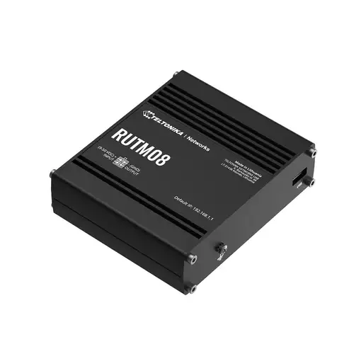 Teltonika RUTM08 router Gigabit Ethernet Negro
