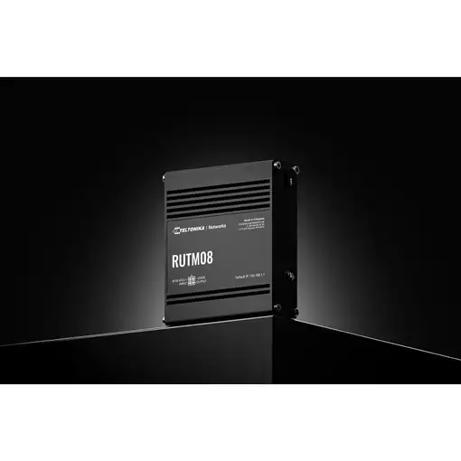 Teltonika RUTM08 router Gigabit Ethernet Negro