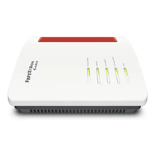 Box FRITZ! 6670 router inalámbrico Doble banda (2,4 GHz / 5 GHz) Blanco