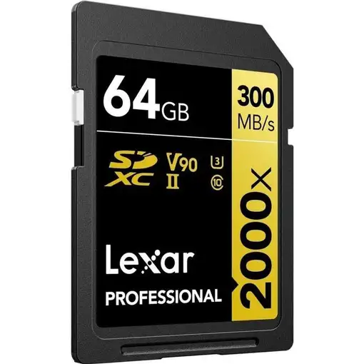 Lexar Professional 2000x 64 GB SDHC UHS-II Clase 10